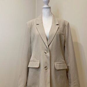 Abercrombie & Fitch Light Tan Blazer